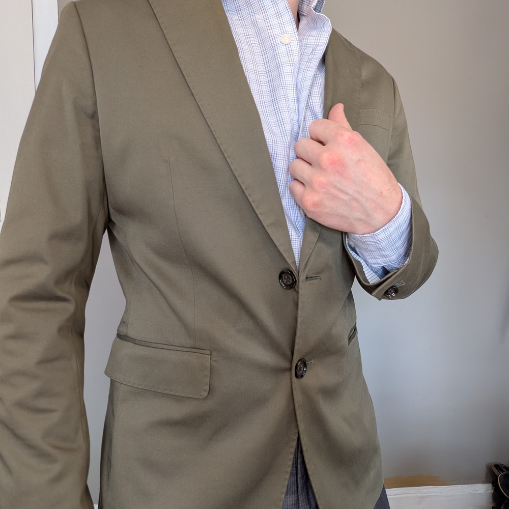 Banana Republic Men's Khaki Blazer